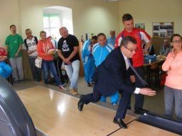 Integracja poprzez sport.